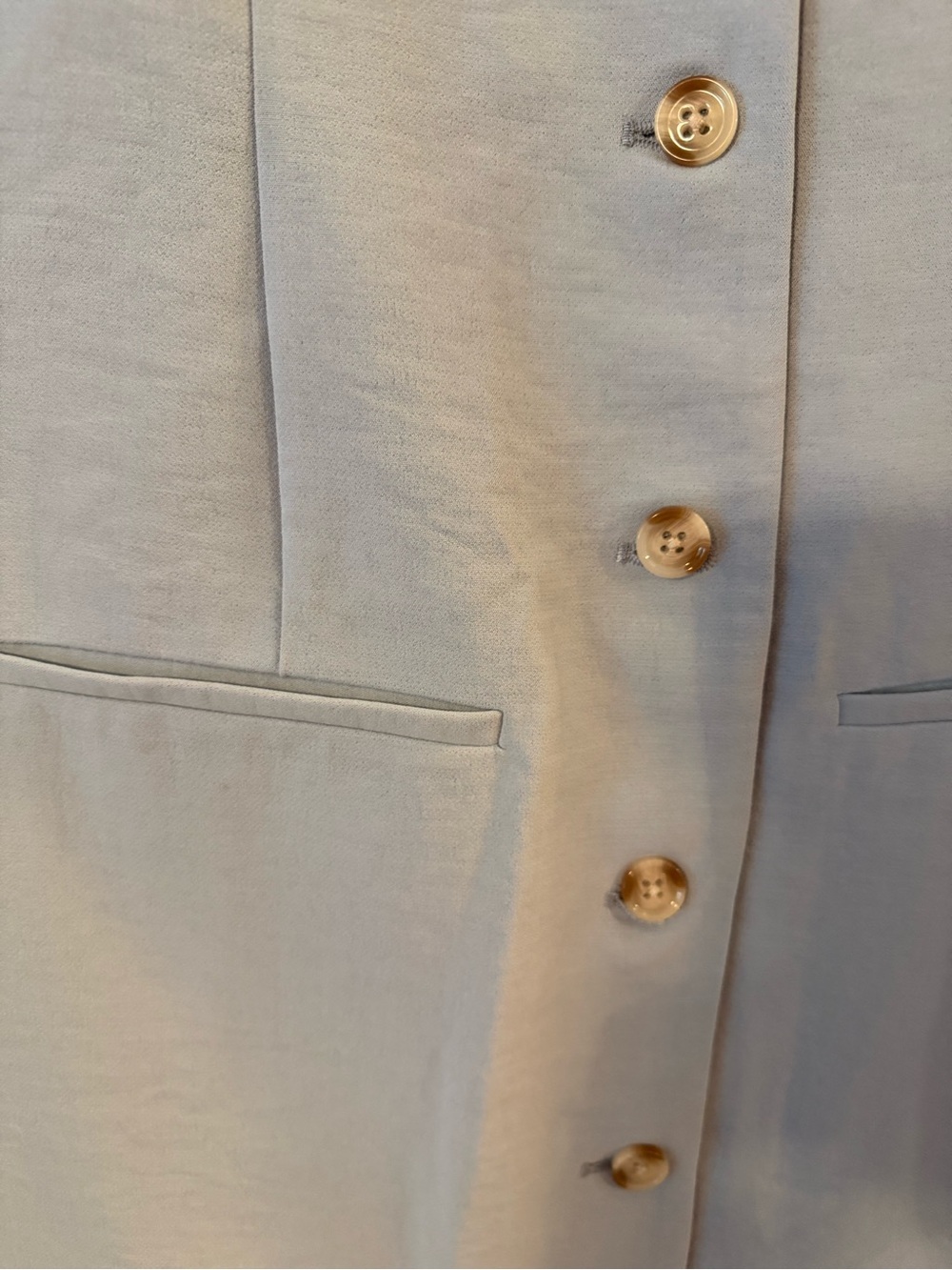 AF Sleeveless Button-Front Mini Dress - Picture 3 of 4